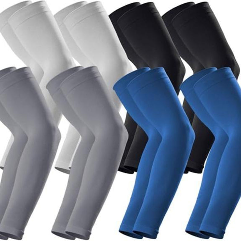 GOUNOD Sun Protection UV Arm Sleeves for Men Women Youth UPF 50+ Compression Cooling Sports Gloves Fallfreshness