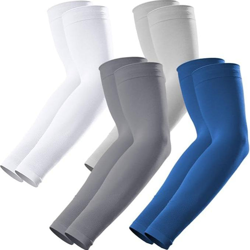 GOUNOD Sun Protection UV Arm Sleeves for Men Women Youth UPF 50+ Compression Cooling Sports Gloves Fallfreshness