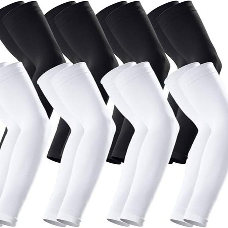 GOUNOD Sun Protection UV Arm Sleeves for Men Women Youth UPF 50+ Compression Cooling Sports Gloves Fallfreshness