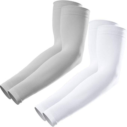 GOUNOD Sun Protection UV Arm Sleeves for Men Women Youth UPF 50+ Compression Cooling Sports Gloves Fallfreshness