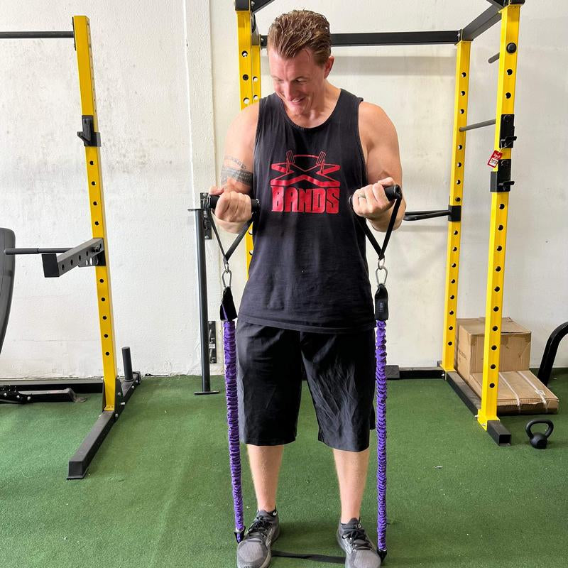 Full Body and Squat Workout Equipment Kit for Home or Traveling