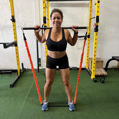 Full Body and Squat Workout Equipment Kit for Home or Traveling