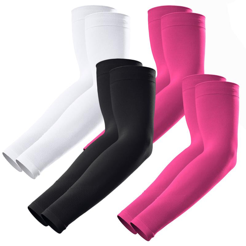GOUNOD Sun Protection UV Arm Sleeves for Men Women Youth UPF 50+ Compression Cooling Sports Gloves Fallfreshness