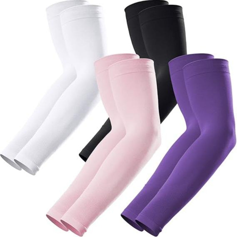 GOUNOD Sun Protection UV Arm Sleeves for Men Women Youth UPF 50+ Compression Cooling Sports Gloves Fallfreshness