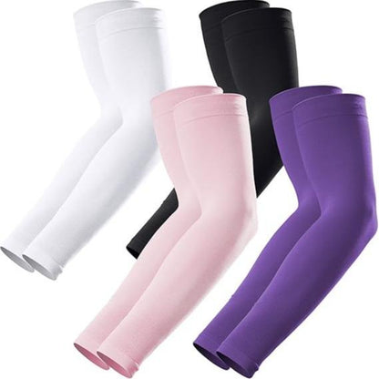 GOUNOD Sun Protection UV Arm Sleeves for Men Women Youth UPF 50+ Compression Cooling Sports Gloves Fallfreshness