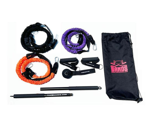Full Body and Squat Workout Equipment Kit for Home or Traveling
