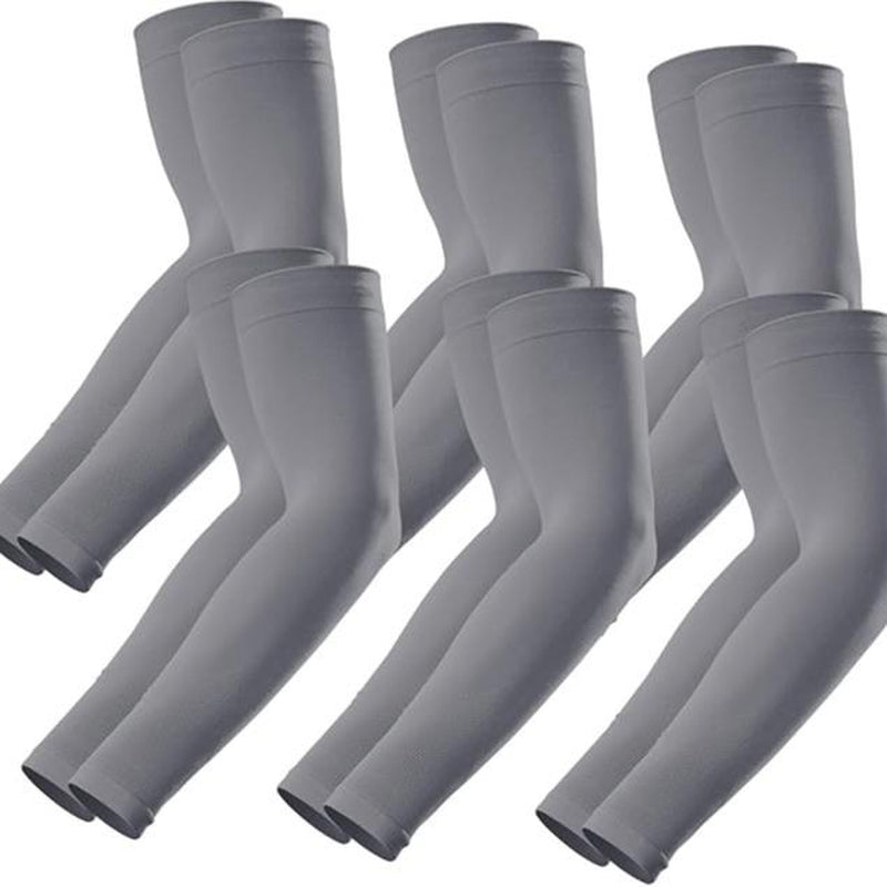 GOUNOD Sun Protection UV Arm Sleeves for Men Women Youth UPF 50+ Compression Cooling Sports Gloves Fallfreshness