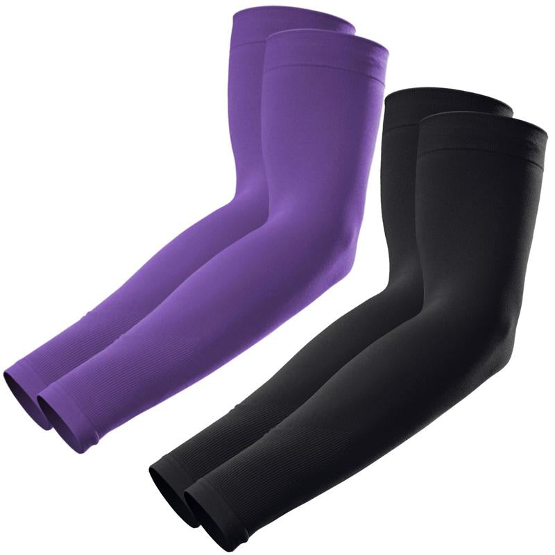 GOUNOD Sun Protection UV Arm Sleeves for Men Women Youth UPF 50+ Compression Cooling Sports Gloves Fallfreshness