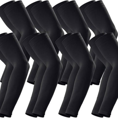 GOUNOD Sun Protection UV Arm Sleeves for Men Women Youth UPF 50+ Compression Cooling Sports Gloves Fallfreshness
