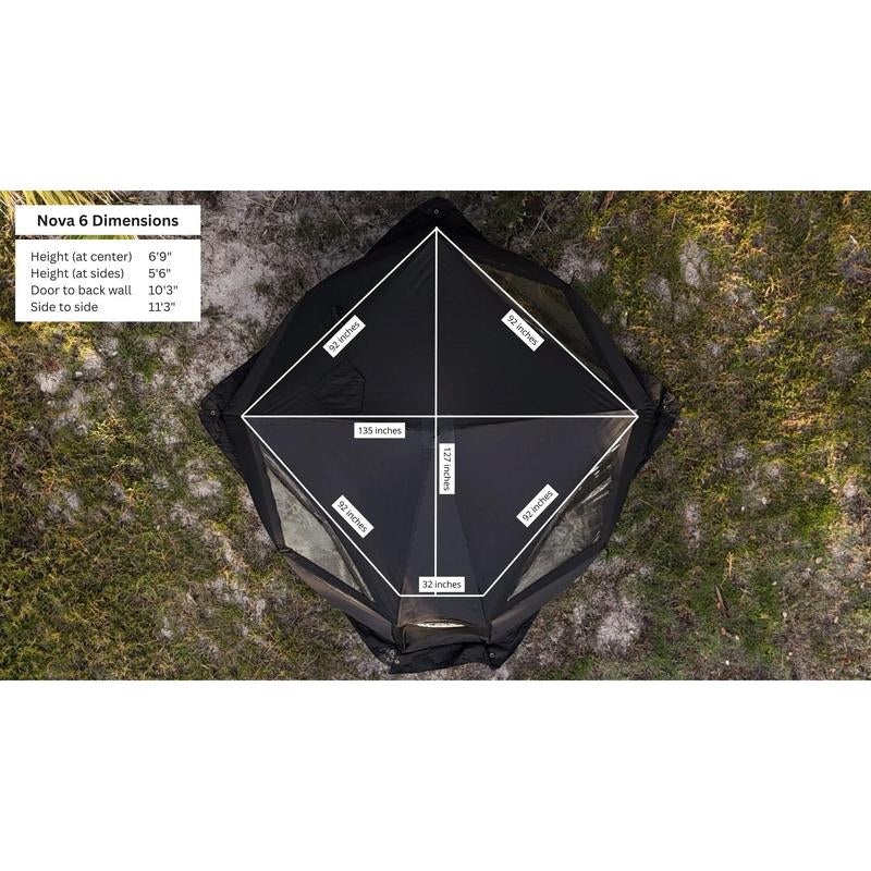 Nova 6 Sauna Tent (6-Person; Tent Only)