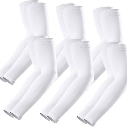 GOUNOD Sun Protection UV Arm Sleeves for Men Women Youth UPF 50+ Compression Cooling Sports Gloves Fallfreshness