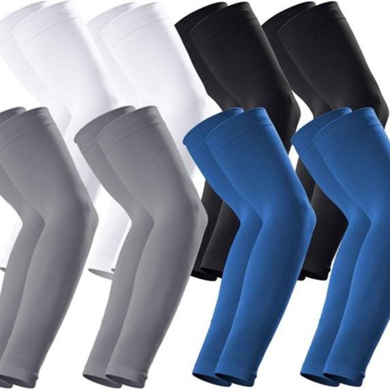 GOUNOD Sun Protection UV Arm Sleeves for Men Women Youth UPF 50+ Compression Cooling Sports Gloves Fallfreshness