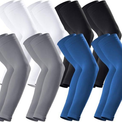 GOUNOD Sun Protection UV Arm Sleeves for Men Women Youth UPF 50+ Compression Cooling Sports Gloves Fallfreshness