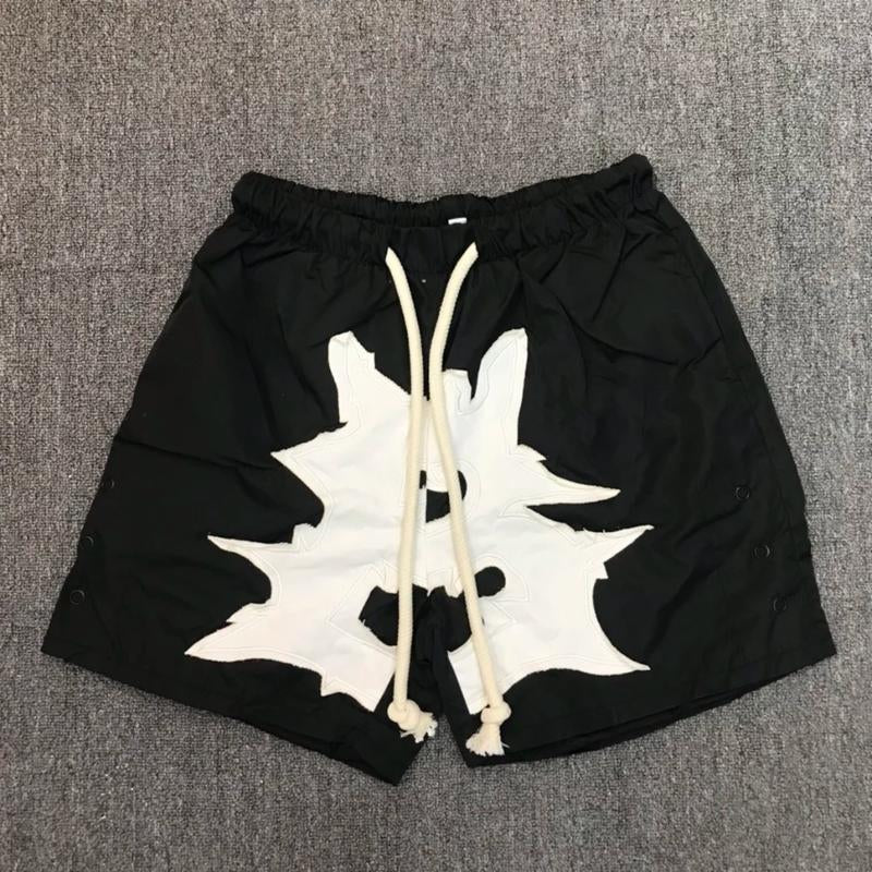 Billionaire BLACKOUT BILL NET Shorts Black Men Women Mesh Drawstring Breeches