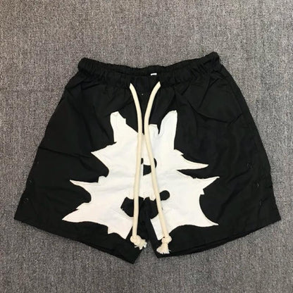 Billionaire BLACKOUT BILL NET Shorts Black Men Women Mesh Drawstring Breeches