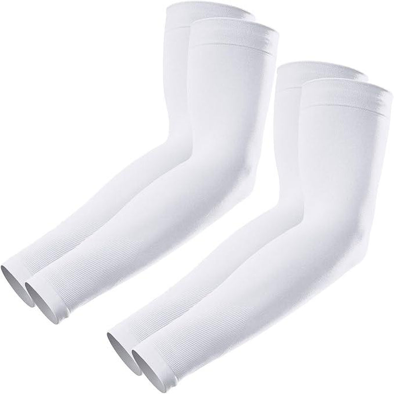 GOUNOD Sun Protection UV Arm Sleeves for Men Women Youth UPF 50+ Compression Cooling Sports Gloves Fallfreshness