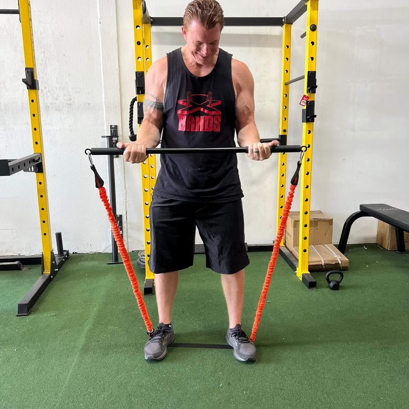 Full Body and Squat Workout Equipment Kit for Home or Traveling