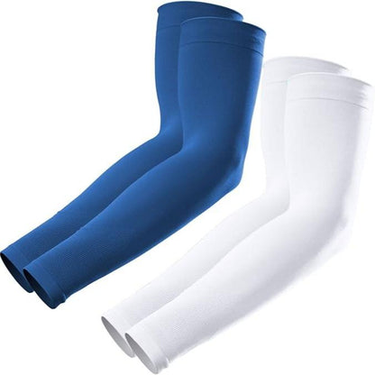 GOUNOD Sun Protection UV Arm Sleeves for Men Women Youth UPF 50+ Compression Cooling Sports Gloves Fallfreshness