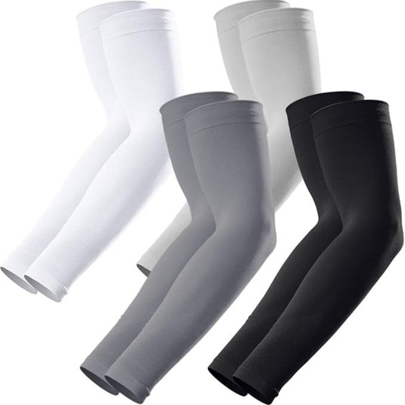 GOUNOD Sun Protection UV Arm Sleeves for Men Women Youth UPF 50+ Compression Cooling Sports Gloves Fallfreshness