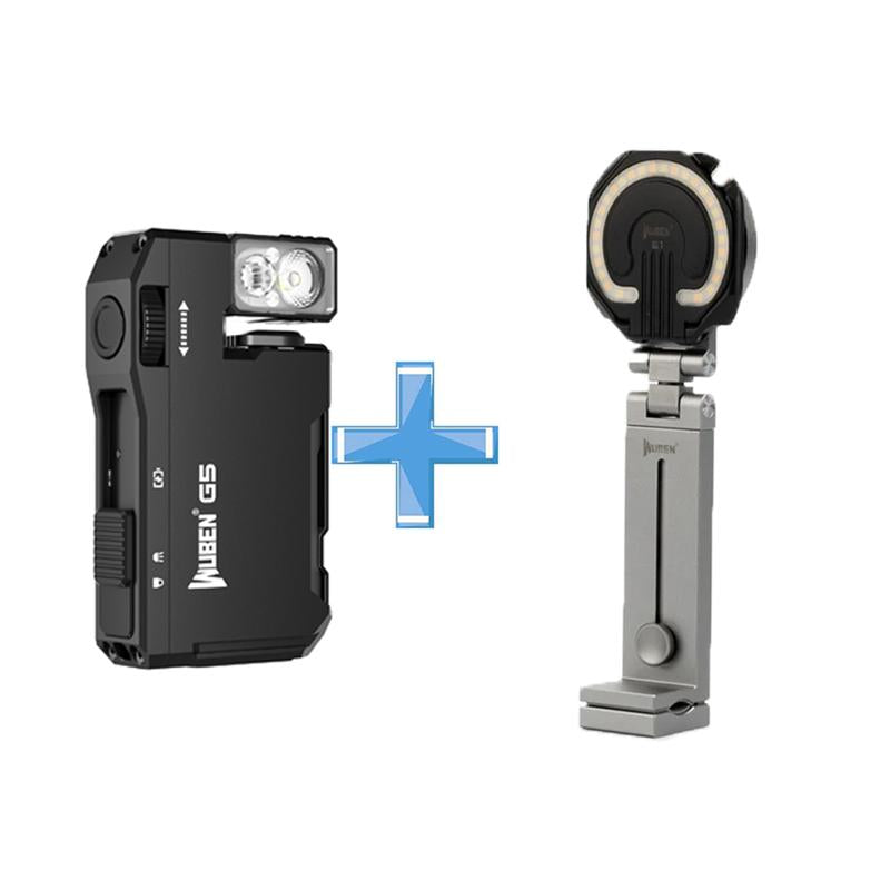 WUBEN G5 Premium Rotatable RGB Mini Pocket Flashlight, 400 Lumens, USB-C Rechargeable, Magnetic Clip, Ideal for Work, Travel, and Gear Bags, Dealsforyoudays