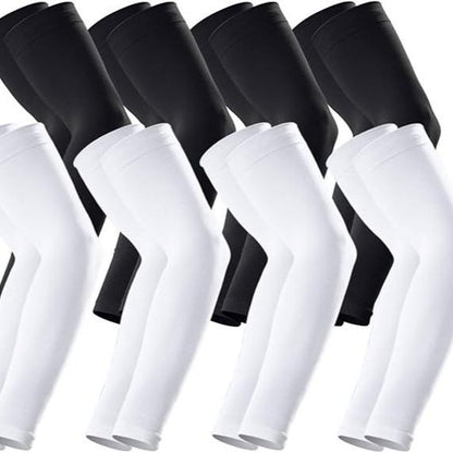 GOUNOD Sun Protection UV Arm Sleeves for Men Women Youth UPF 50+ Compression Cooling Sports Gloves Fallfreshness